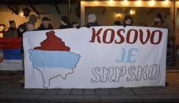 Demonstracja: Kosowo jest serbskie. 2018-02-17